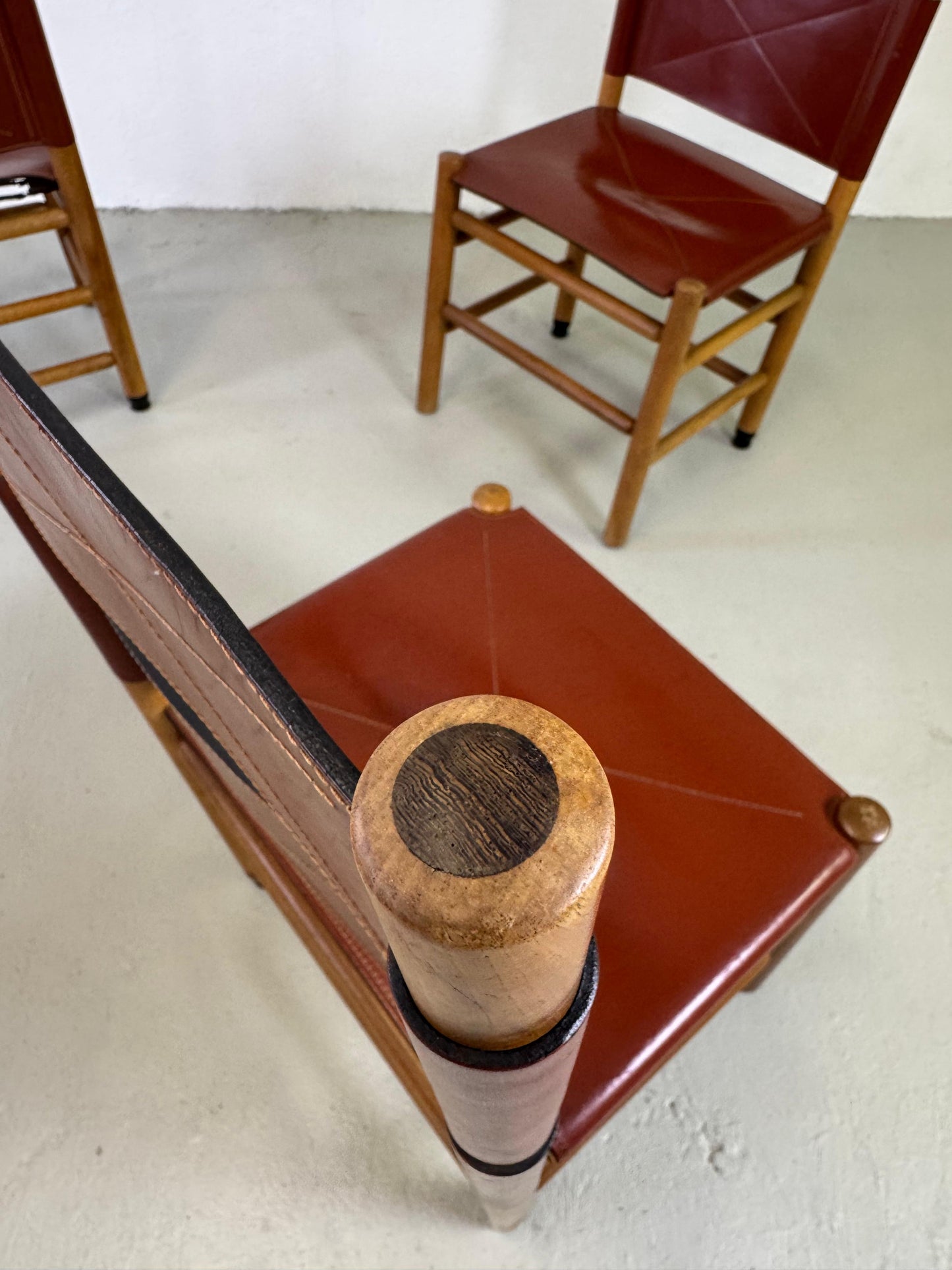 Sedie Kentucky, Carlo Scarpa per Bernini